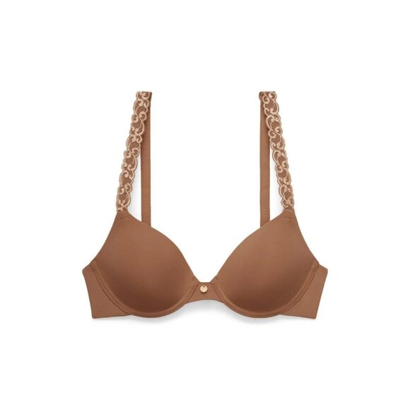 🆕 NATORI Pure Luxe Full UW T-Shirt Bra 36D Dulce Light Mocha #732080 - Picture 3 of 8